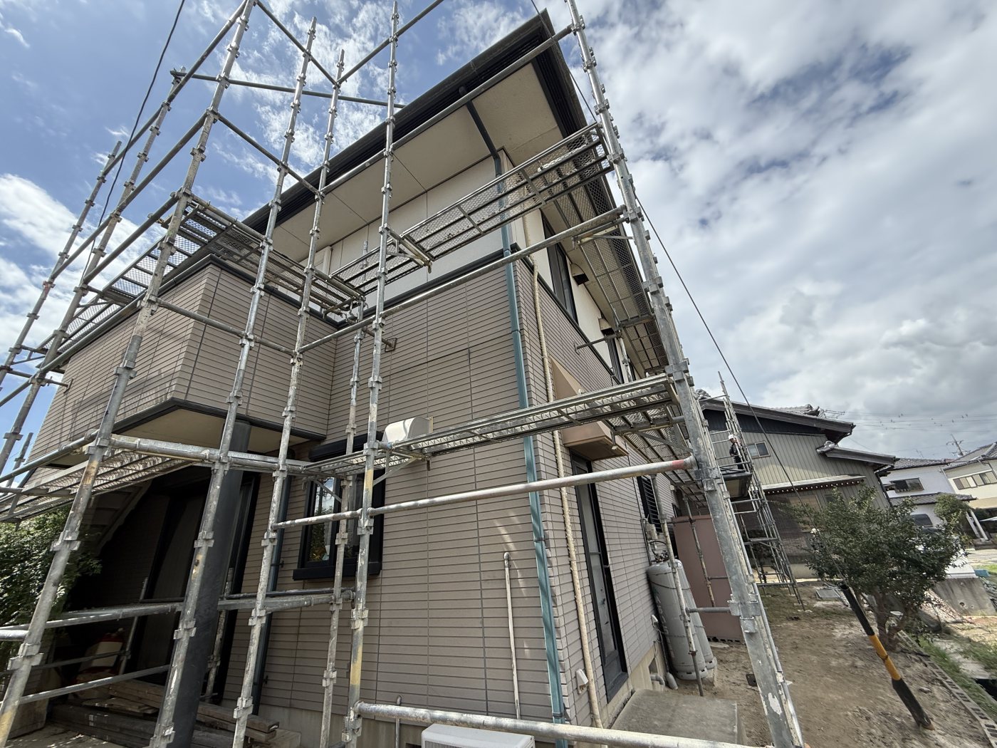 外壁塗装（戸建て）（足場設置）